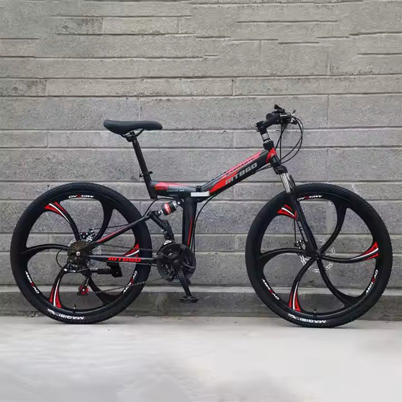 Tianjin factory hot sale 26 inch MTB bike 21 speed mountain bike full suspension folding bicycle with cheap price
