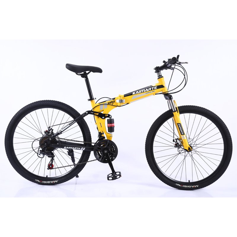 wholesale good quality full suspension mountainbike foldable 26 inch folding mountain bike