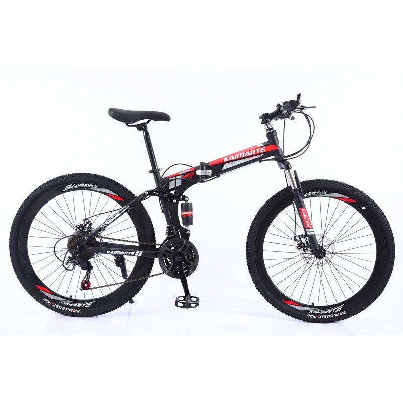 wholesale good quality full suspension mountainbike foldable 26 inch folding mountain bike
