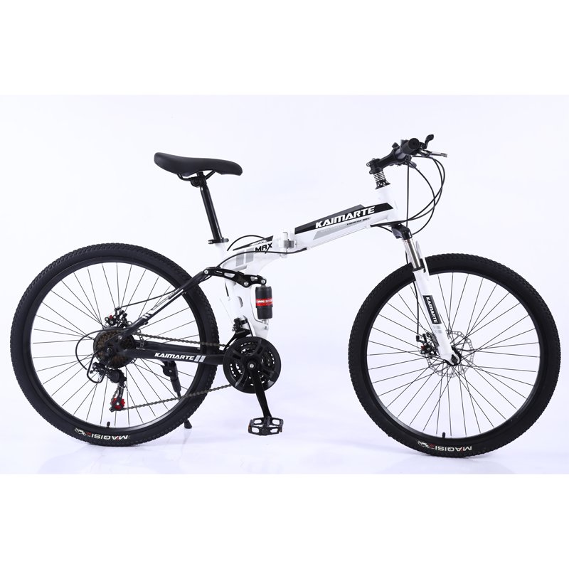 wholesale good quality full suspension mountainbike foldable 26 inch folding mountain bike