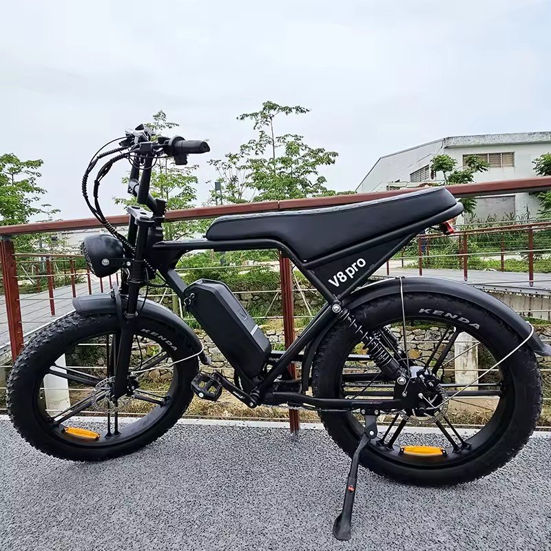 Upgrade Fat Tire Mountain Off-road Ebike Sport Electric Bike 750W 1000W 48V Fat Tire Ebike Adults 15Ah Electric Mountain Bike