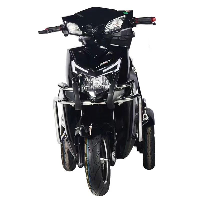 Factory Direct 3-Wheel Electric Transport Scooter Trike Adult Sportbikes Three-Wheel Electric Tricycle