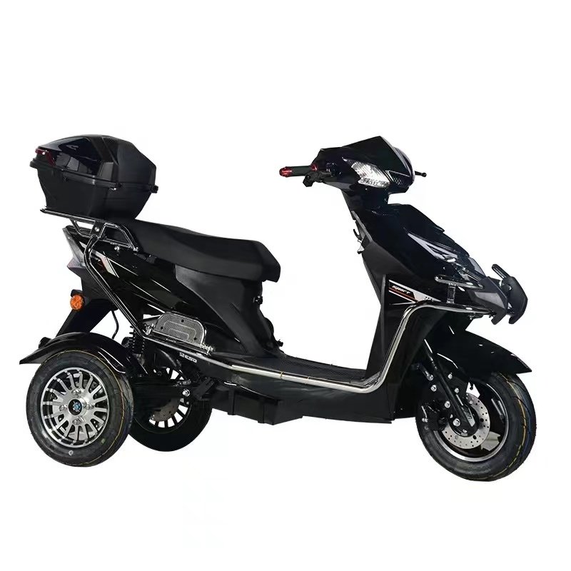 Factory Direct 3-Wheel Electric Transport Scooter Trike Adult Sportbikes Three-Wheel Electric Tricycle