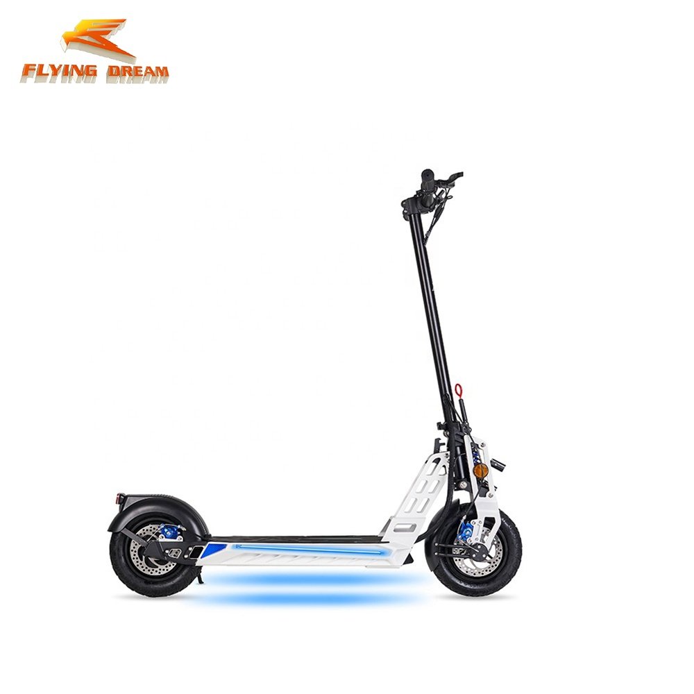 2022 folding 500w 36v/48v 2 wheels Frame lamp electric scooter for adults folding scooter
