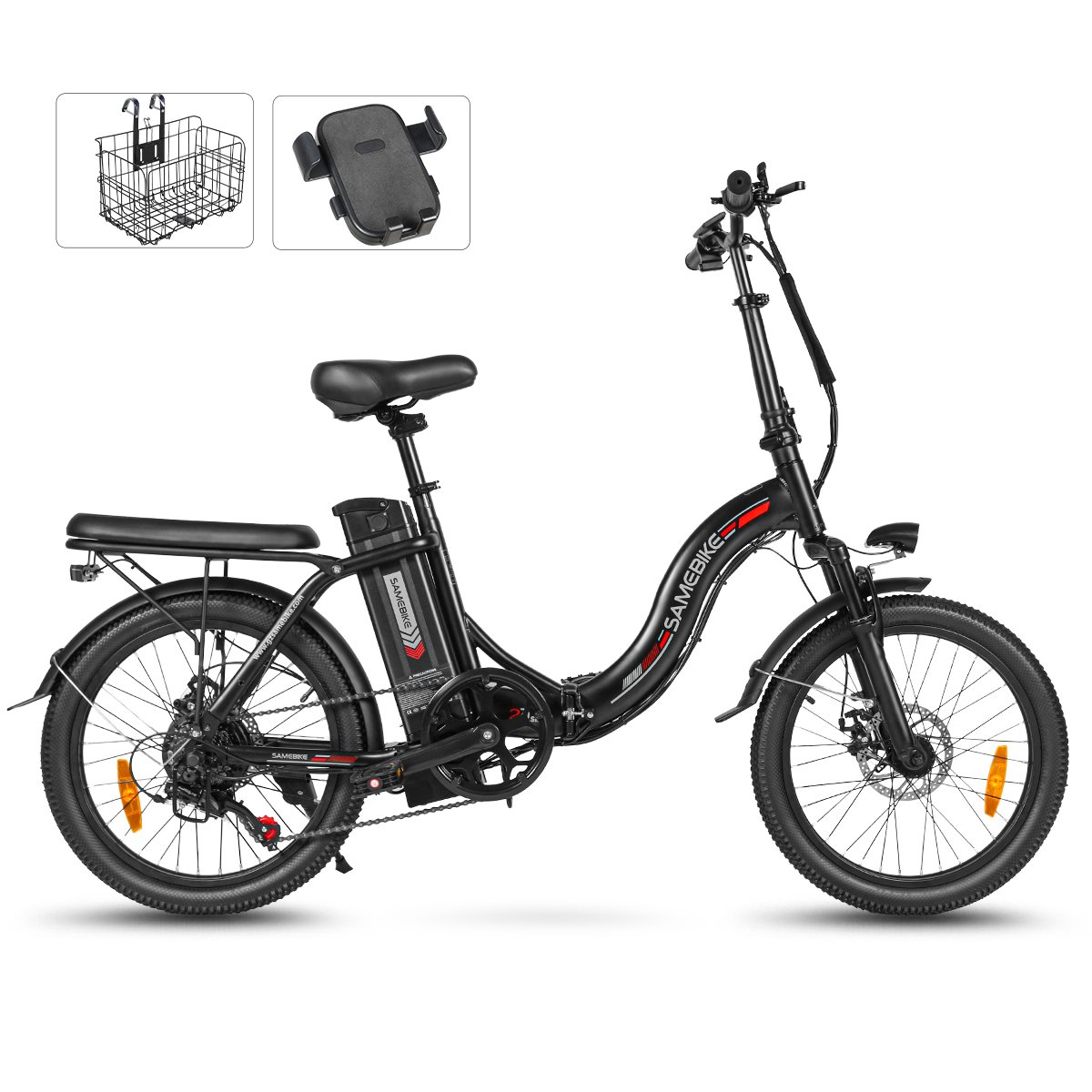 Stock fashion style mini 20 inch 36V350W small folding electric bike with lithium battery ebike electric city bicycle