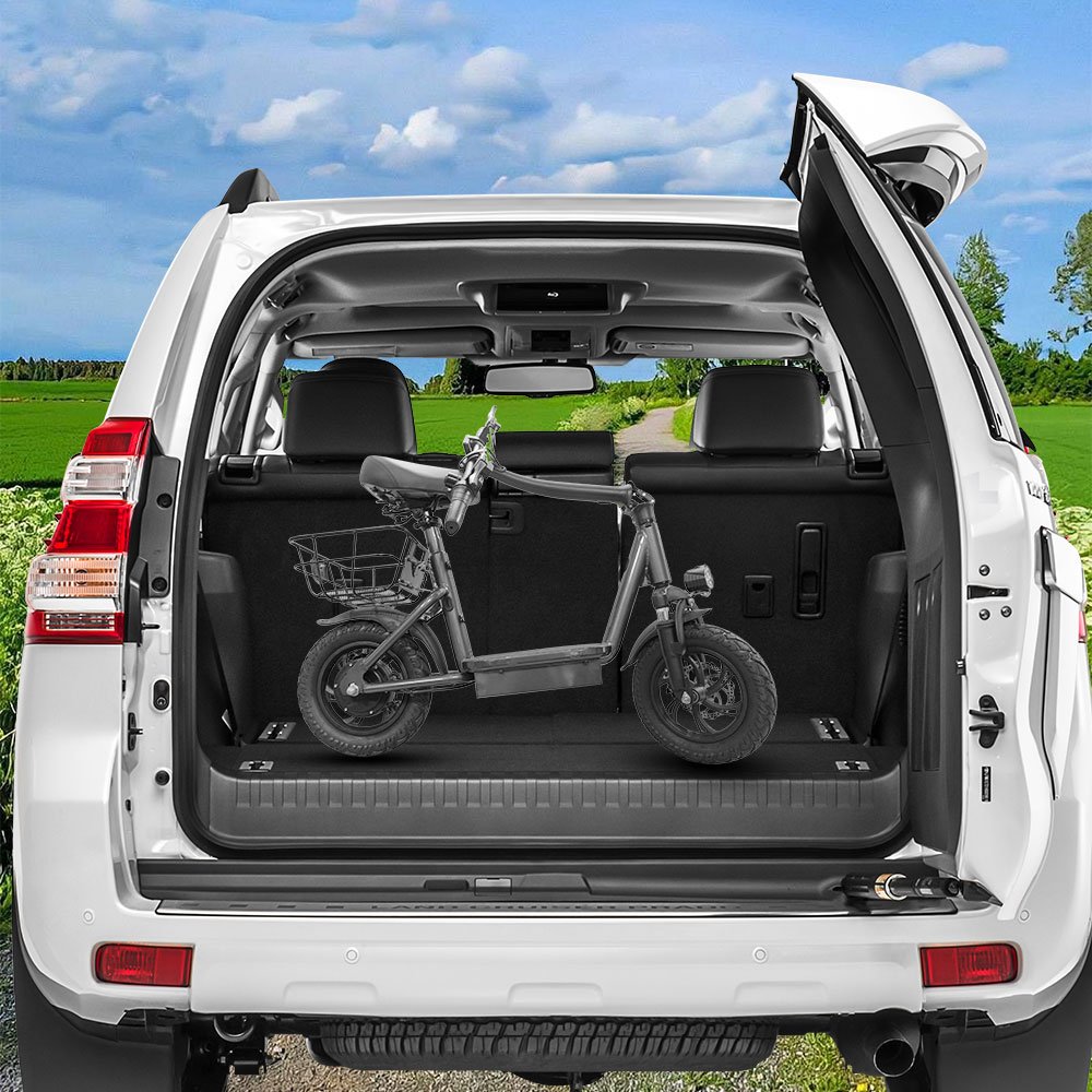 12 inch basket cagro scooter eléctrico de 500w adult kick folding fast delivery electric bike scooters with seat