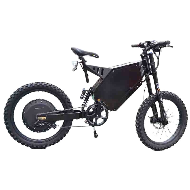 New 60v Black Carbon Steel Mountain Electric Bike Frame with LCD Display Sale of Standard Lithium Battery Case for City Use