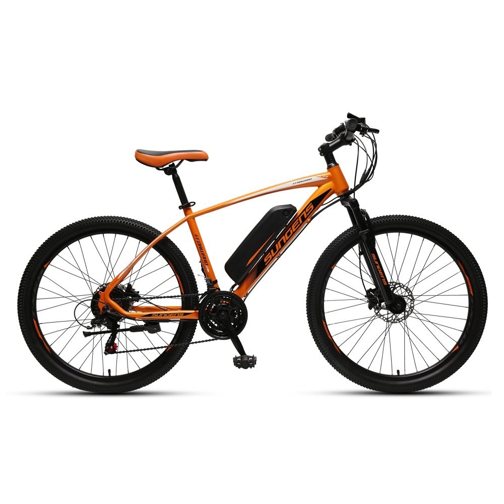 TXED EU warehouse 26 Inch economical E MTB bike full suspension Electric 36V 250W motor bicycle mountain bike ebike