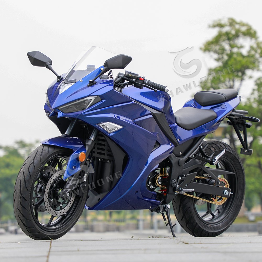 Adult Sport Electric Motorcycle 3000W Center Motor 120km/h Speed Cuatrimoto Electrica
