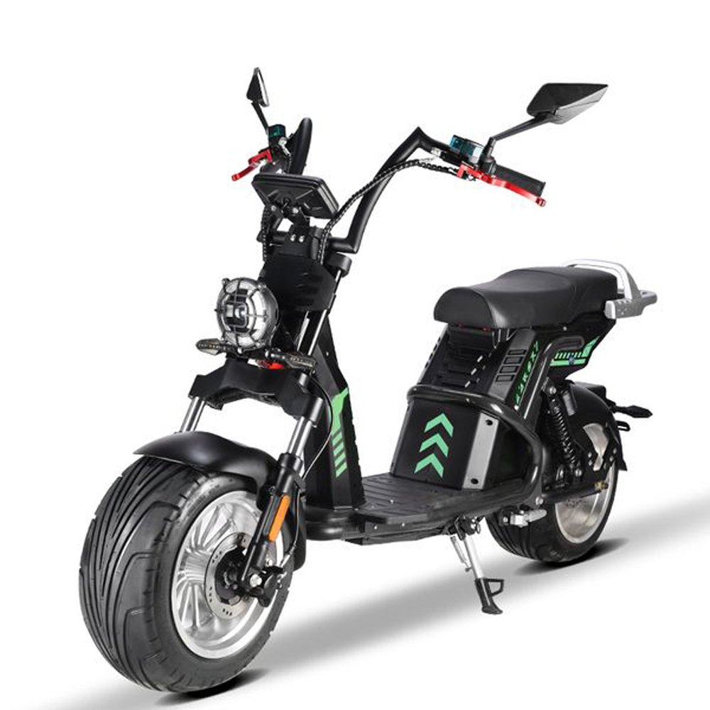 Classical Style Off Road 12inch Fat Tire Electric Motorcycle Citycoco Electric Scooter With Li-battery