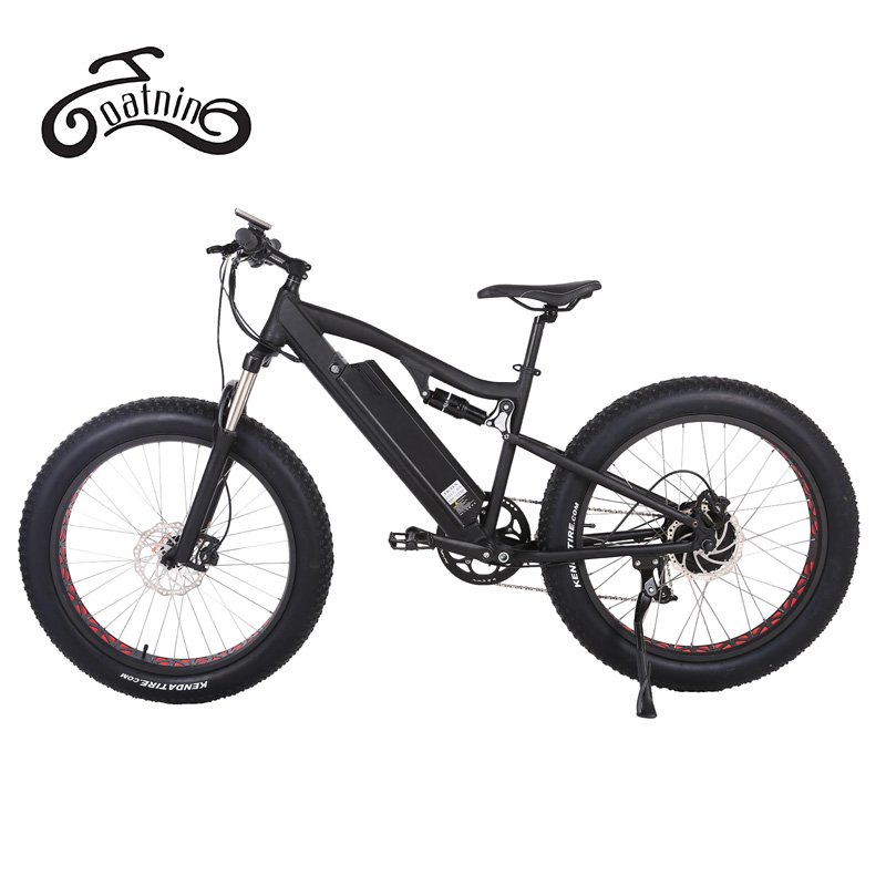 High Quality 48V 15AH 750W Bafang Motor Electric Bike Full Suspension MTB Ebike 26Inch 7 Speed Electric Mountain Bike