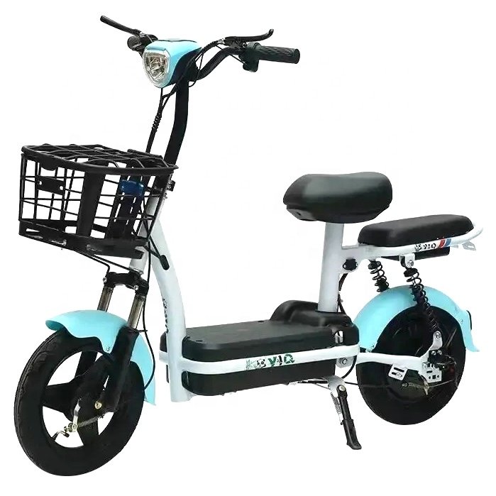 Hot Selling 48V 350W Light Weight Driving One Step Faster Electric City Bike With High Beam Head Lights Electric Bike For Adults