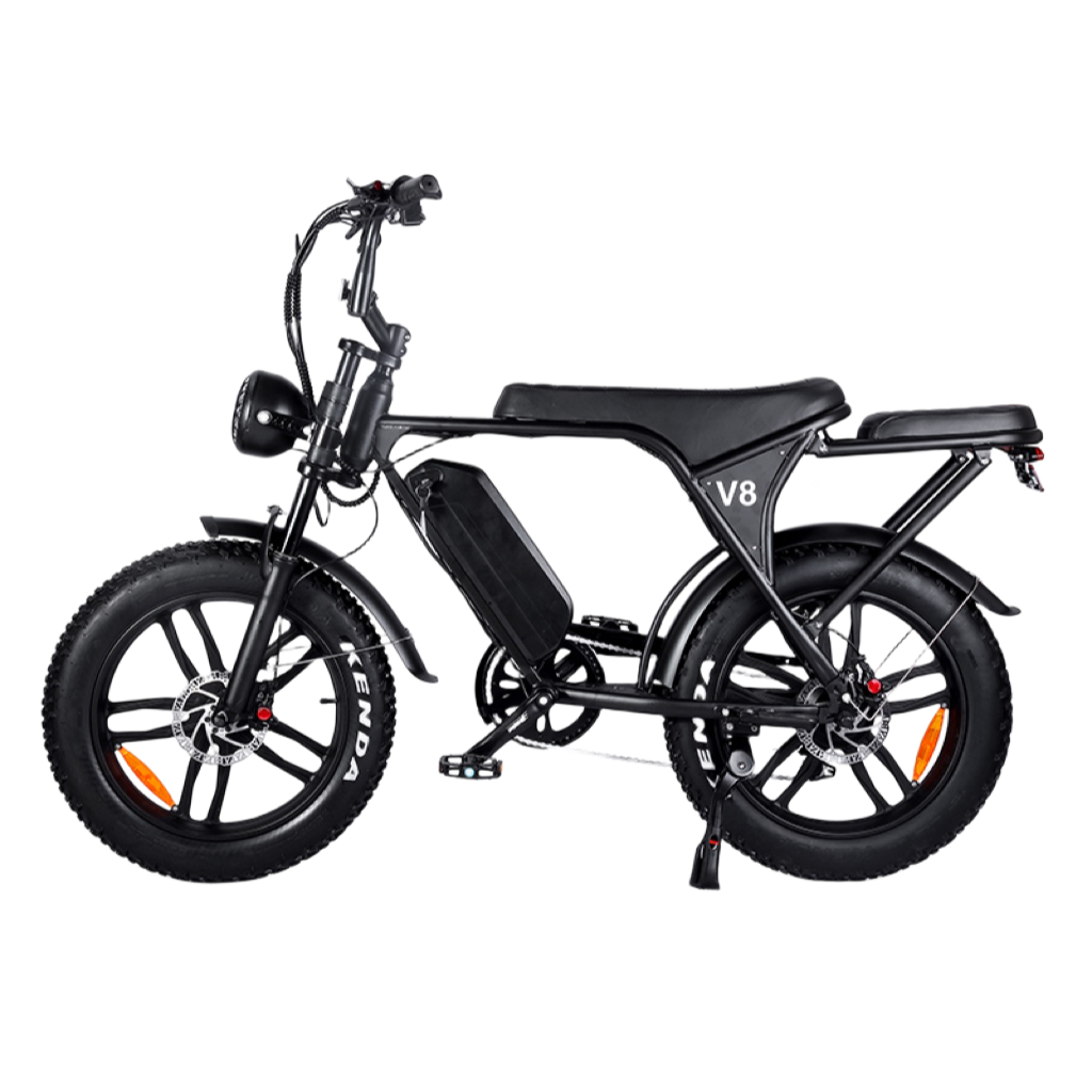 Electric Mountain Bike V8 Outdoor Sport Electric Bicycle Leisure Fat Bike Electric Scooter Adults 50Km Long Range