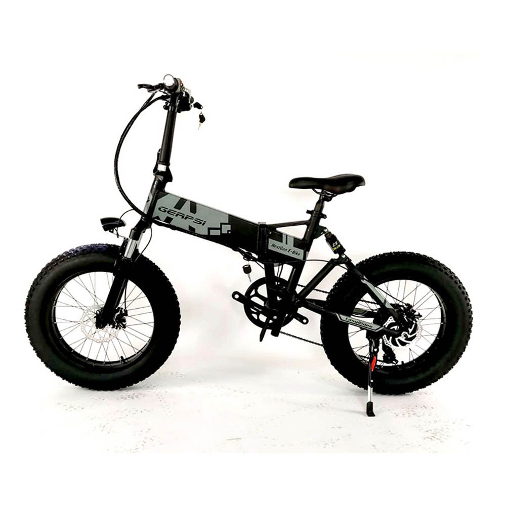 Ebike 20 Inch Big Wheels Fat Tires Front And Rear Shock Absorbers Folding Electric Snowmobiles Mountain Bikes