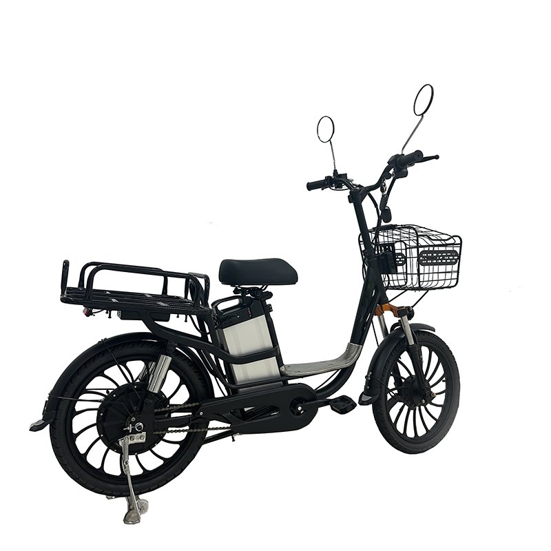 Electric Scooter 18in 20inch 48v Lithium Battery 350w Motor Electric Bike Adult City E-Bike Cargo Ebike Electronic Sensor Smart