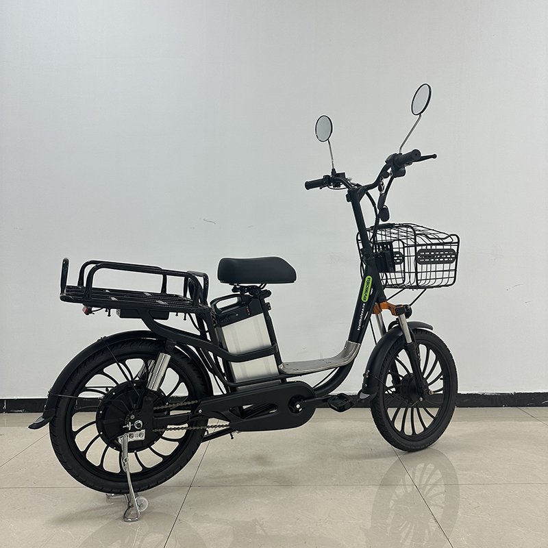 Electric Scooter 18in 20inch 48v Lithium Battery 350w Motor Electric Bike Adult City E-Bike Cargo Ebike Electronic Sensor Smart