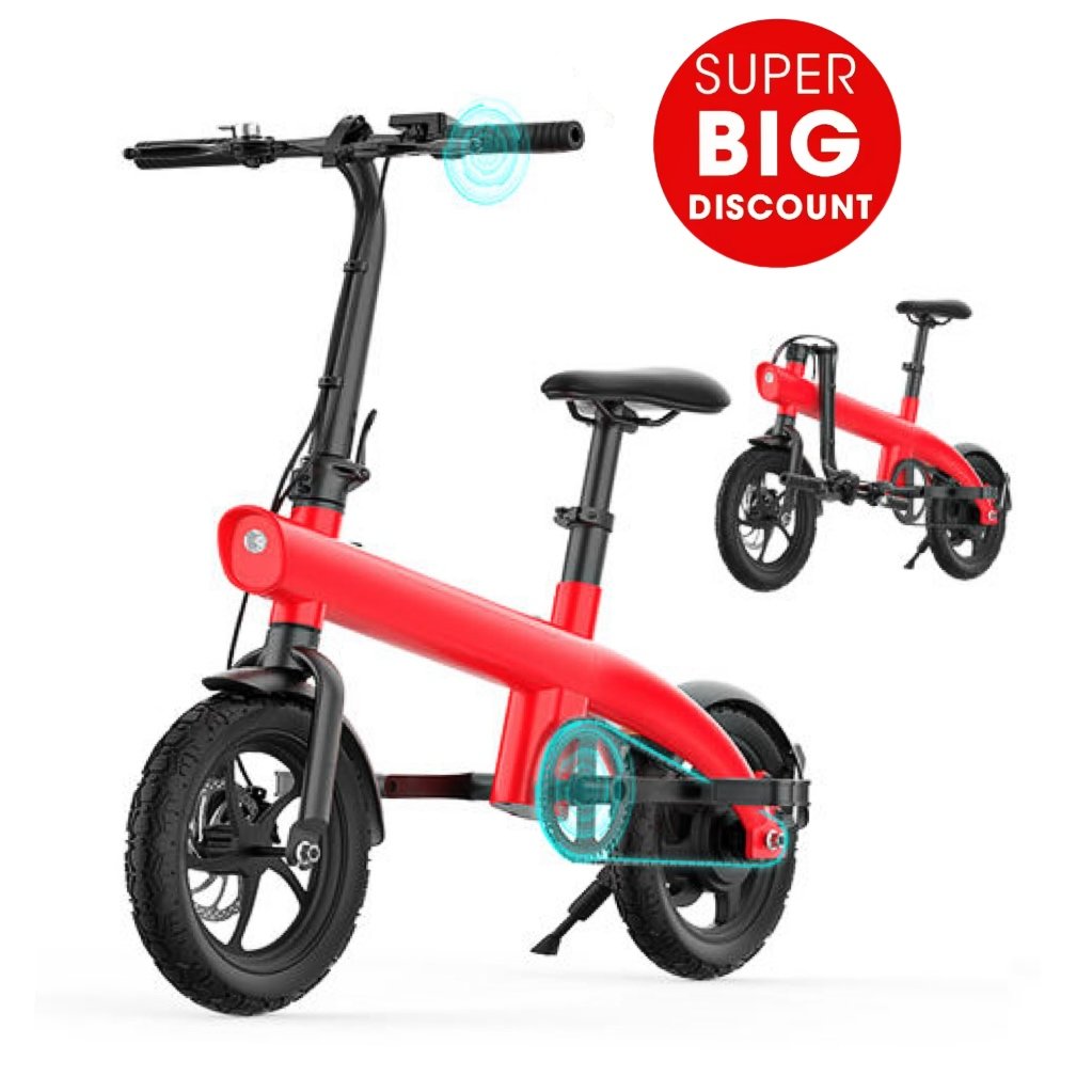 EU US Warehouse 14 Inch Electric Urban City Bike H2 E-bike Women's 250W Fast Step Electric Bicycle with 36V Lithium Battery
