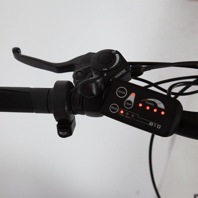 Electric City E-Bike Hybrid Road Bike with Disc Brake Foldable Mountain Hybrid Mountain Electric Bicycle Cheap Mountain E-bike