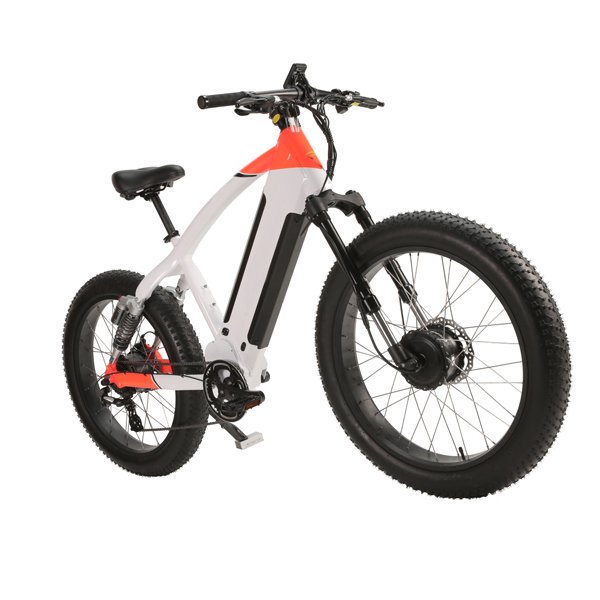 2000w dual motor ebike 48v 750w electric fat tire bike rear 48v 1000w electric bicycle powerful full suspension