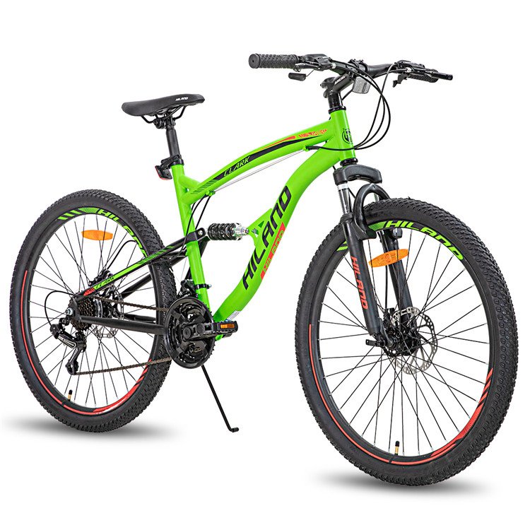 HILAND trendy downhill mountain bike 26 inch mountain bike full suspension mtb bike for adult