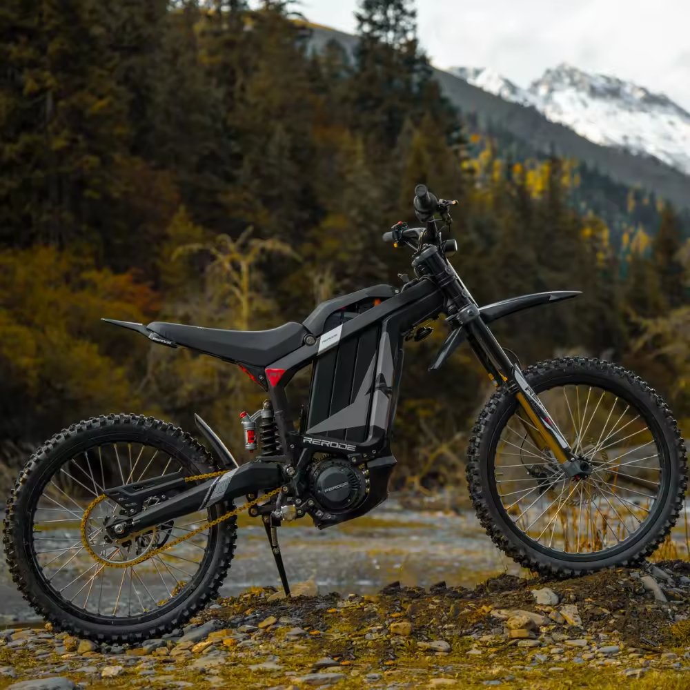 Cheap Price Electric Bike 8000W 72V 330NM Rerode R1 Electric Mountain Bike 85KM/H Sur ron Electric Off Road Bike For Adults