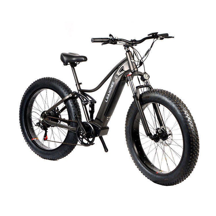Custom Color Conquer hills 26'' 4 electric enduro ebike Charging mileage 80KM e city bike