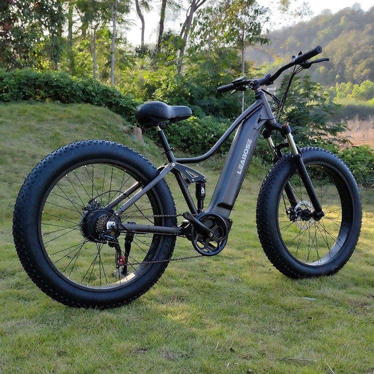 Custom Color Conquer hills 26'' 4 electric enduro ebike Charging mileage 80KM e city bike