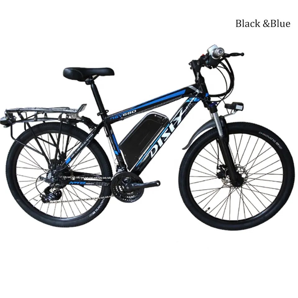 Disiyuan electric mountain bike 26 inch cheap aluminum frame 350W 500W 36V 48V bicicleta electrica velo electrique bicycle