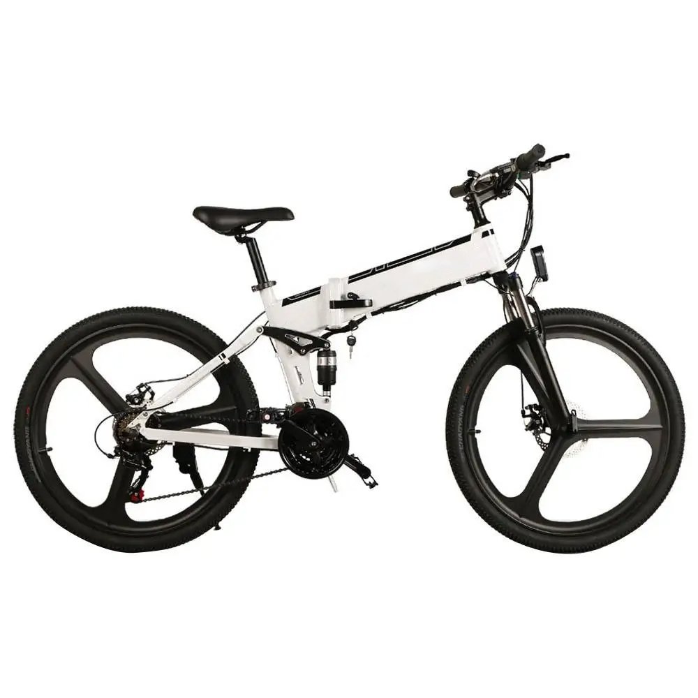 500w 48v ebike folded electric mountain city hybrid bike for men electric folding Road bike electric bicycle for adults