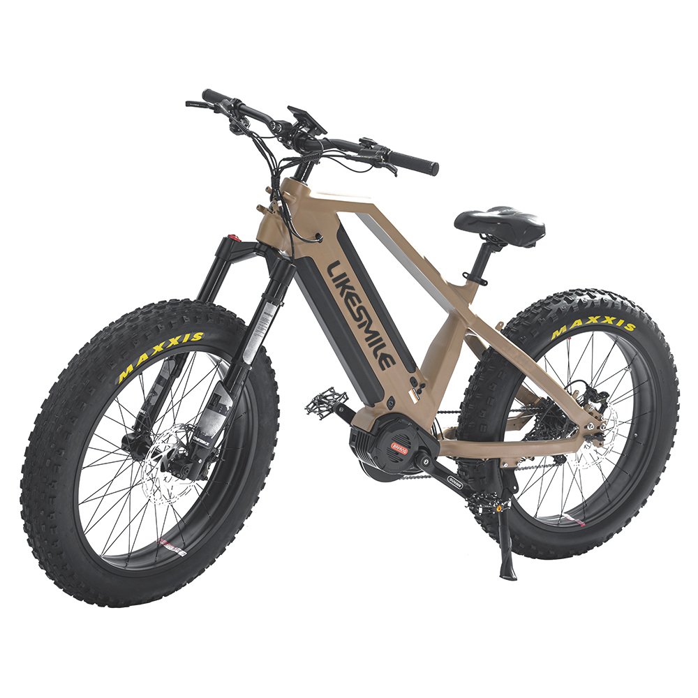 High Quality dual battery 48V 15Ah*2 1000W Fat Tire Outdoor Electric Bicycle Bike for Mountain Terrain - Factory Direct