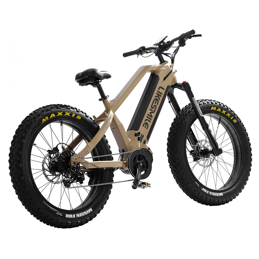 High Quality dual battery 48V 15Ah*2 1000W Fat Tire Outdoor Electric Bicycle Bike for Mountain Terrain - Factory Direct