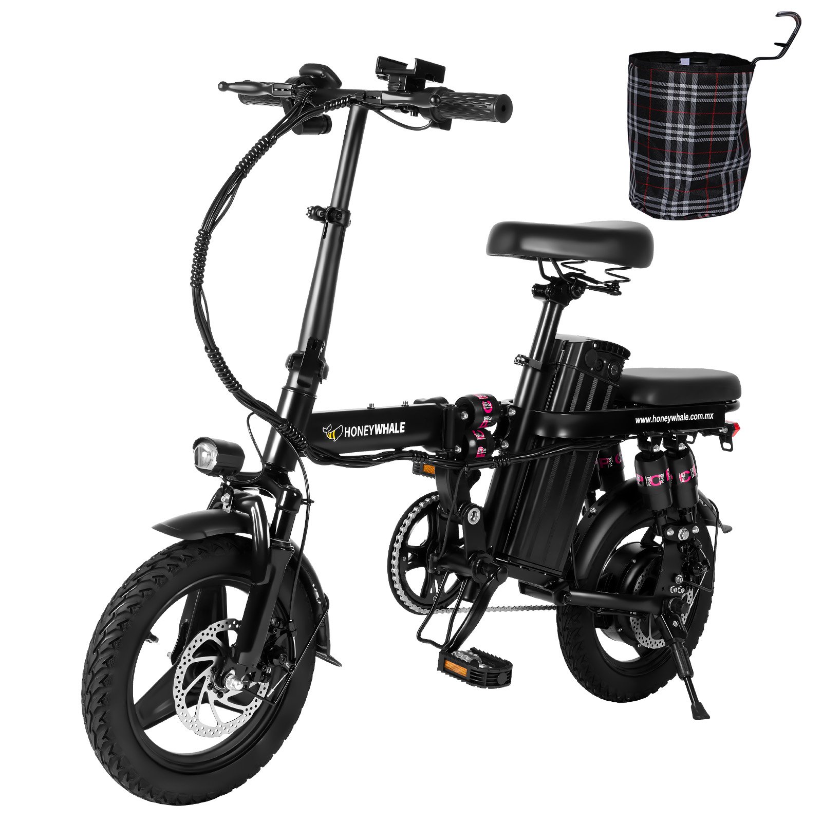 Honeywhale S6 pro adults electric bicycle 16 Wheel Size Electric Folding Bike Cargo Bike fatbike 36V 48V ebike from Europe
