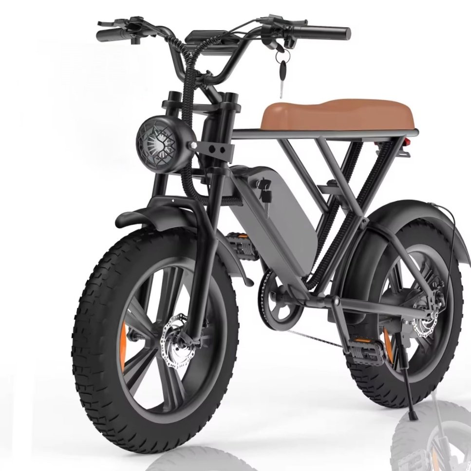 Factory direct electric dual suspension mountain bike 48v e bike manufacturers 7 speed adult electric city bike