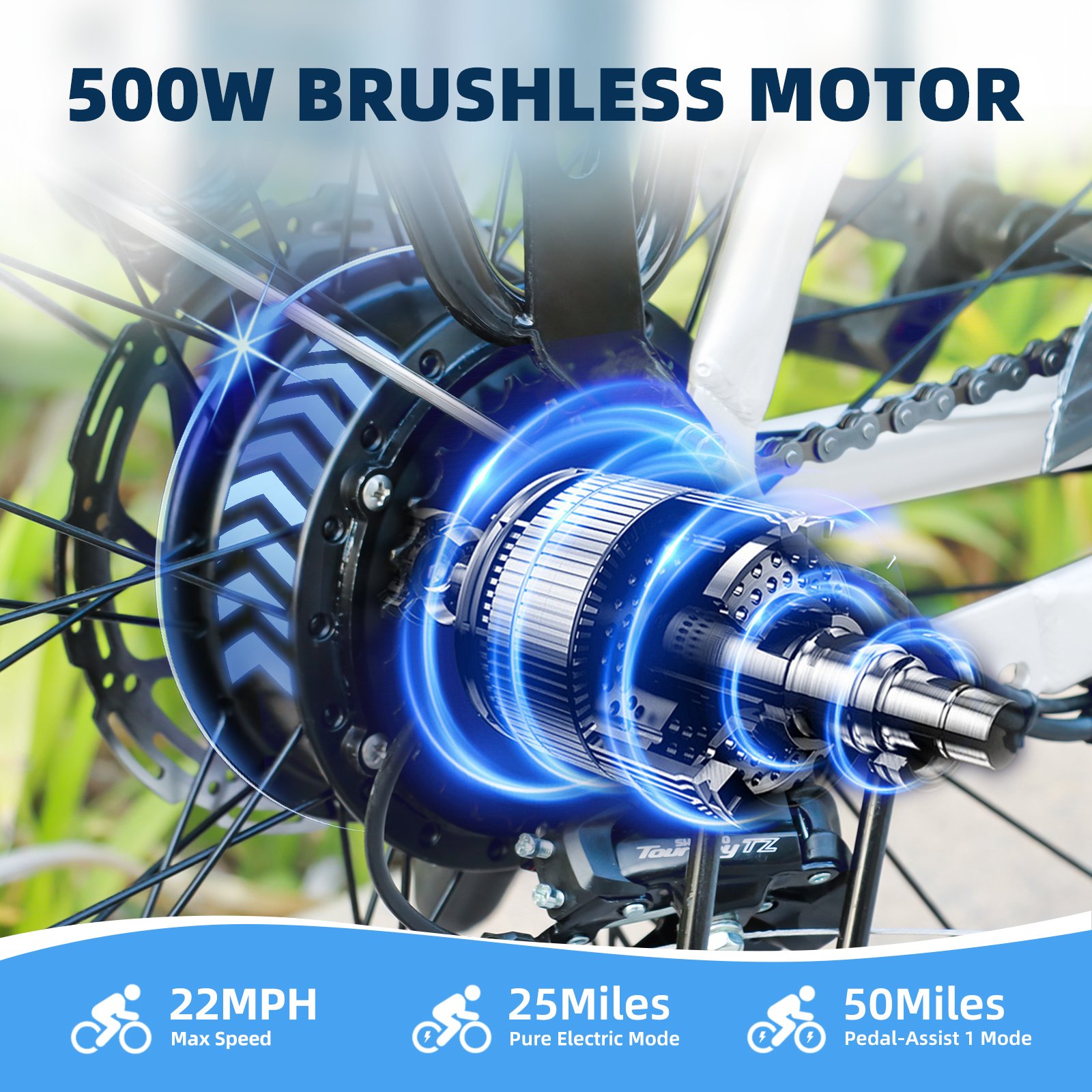 New Trends 350W 36V 26inch Brushless Motor Ebike Foldable Electric City Bike Urban Electric Bicycles