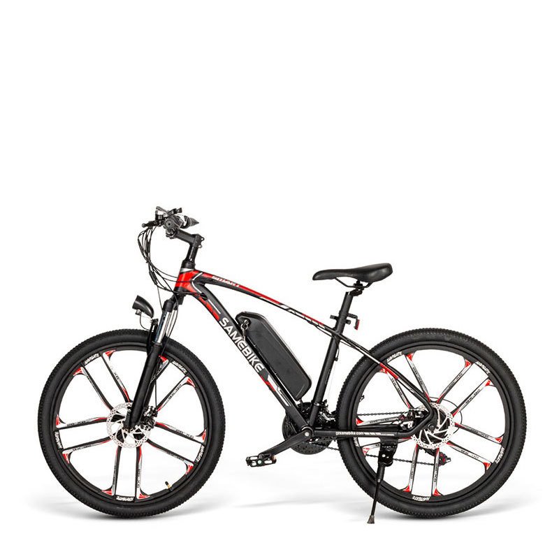 Poland USA UK 26 Inch Lithium Battery Folding Bicycle 36V Electric Off-Road Mountain Bike