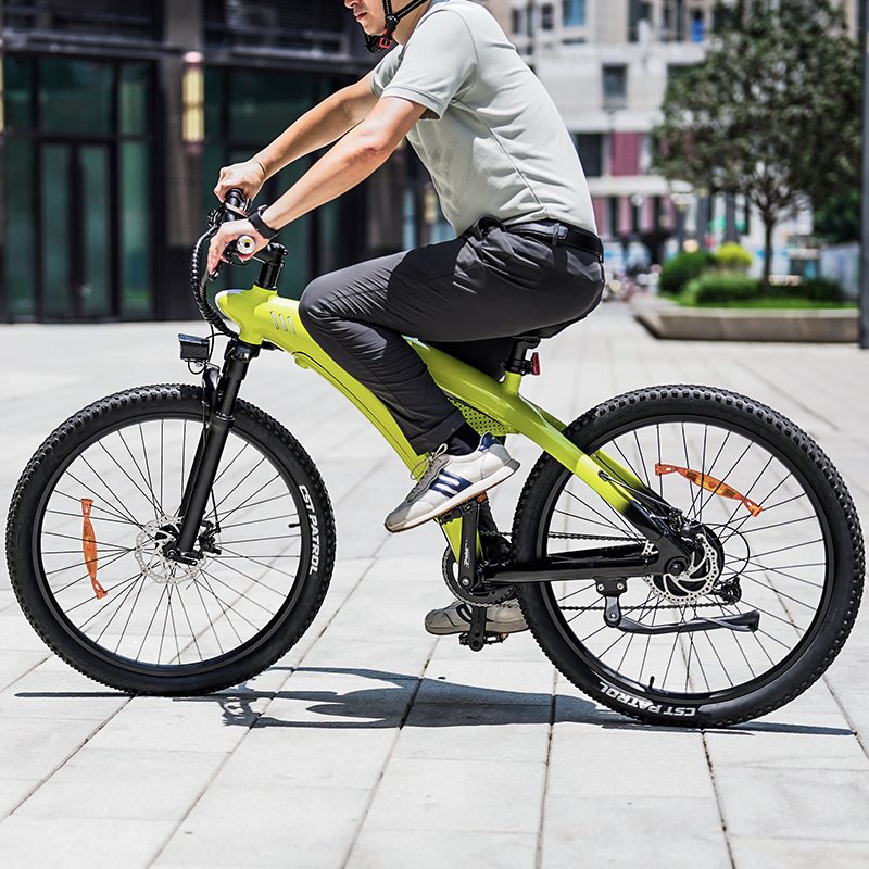 China Factory's 48V 9-Speed 26 Inch 27.5 Inch All-Terrain Electric City Bike Mountain Electric Cycle Assisted by Rear Hub Motor"