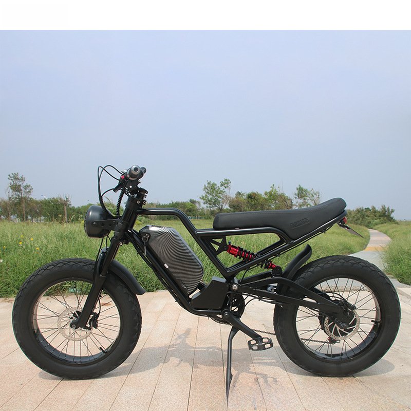 New Electric Bicycle 750W 1500W Motor 48V 13 18Ah Lithium Battery Ebike 20In E Fat Bike Tire Mountain Electric Bike