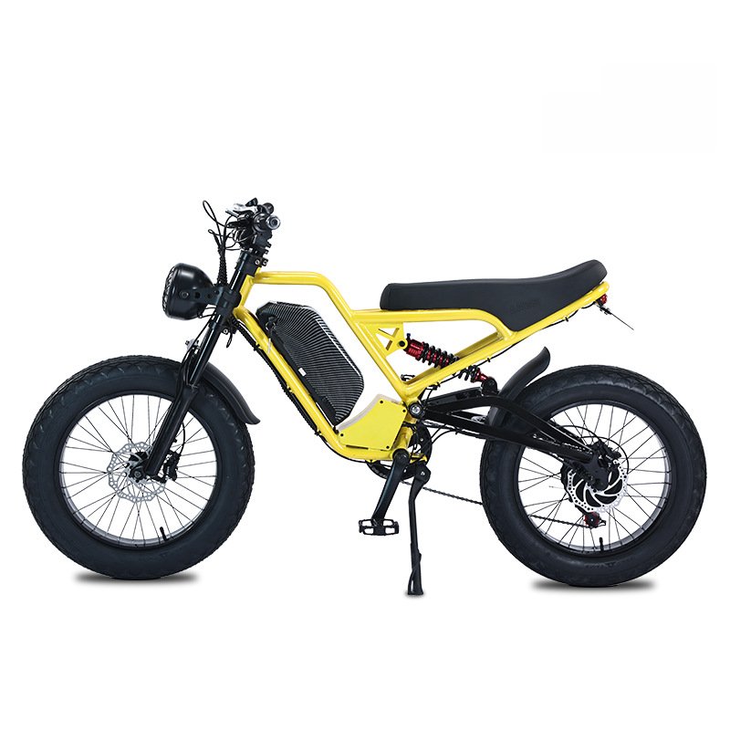 New Electric Bicycle 750W 1500W Motor 48V 13 18Ah Lithium Battery Ebike 20In E Fat Bike Tire Mountain Electric Bike