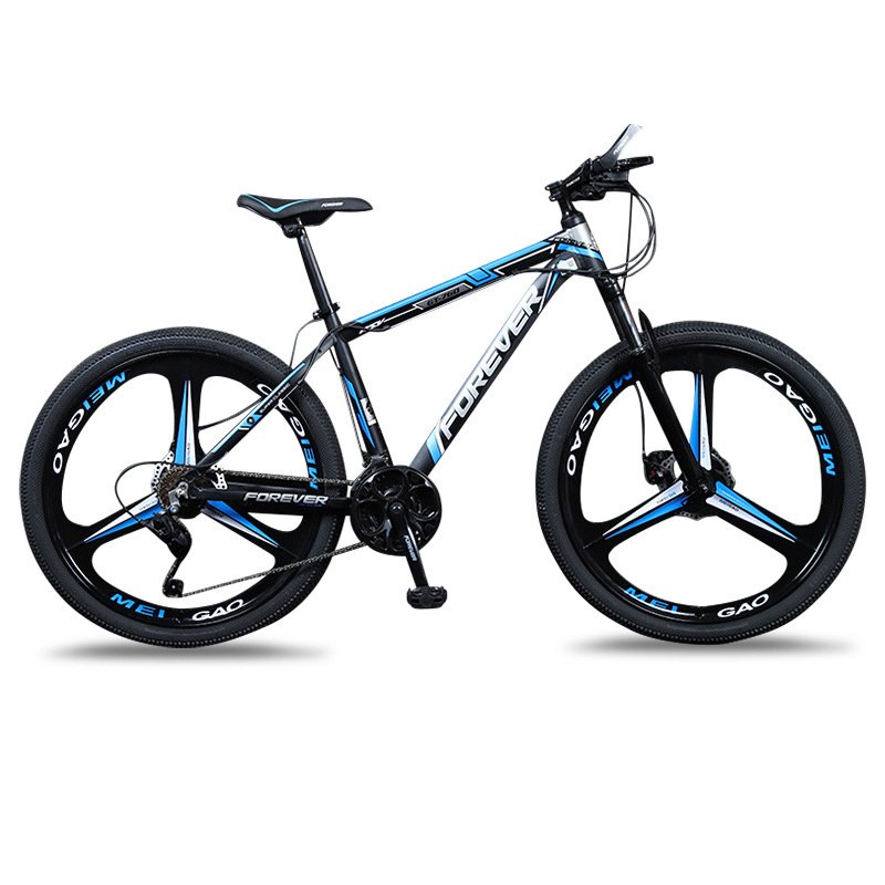 24 26 Inch Mountain Bicycle for Adult Off-road Racing 21 24 27 30 Speed Bike Mountain for Adult 3 Knife Wheel Bicycles MTB