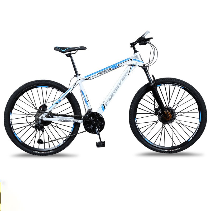 24 26 Inch Mountain Bicycle for Adult Off-road Racing 21 24 27 30 Speed Bike Mountain for Adult 3 Knife Wheel Bicycles MTB
