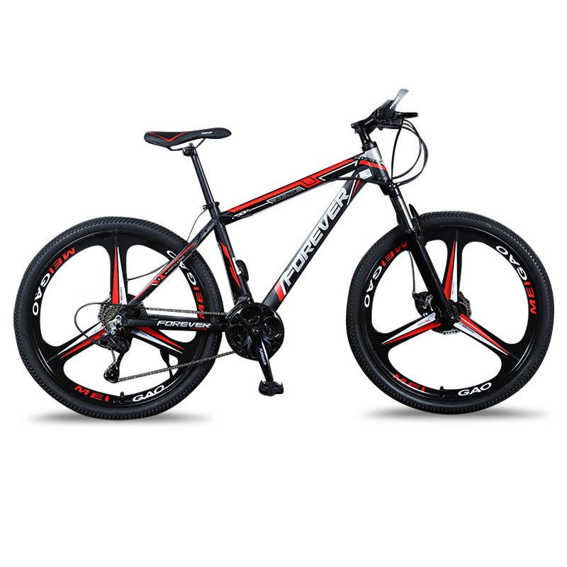 24 26 Inch Mountain Bicycle for Adult Off-road Racing 21 24 27 30 Speed Bike Mountain for Adult 3 Knife Wheel Bicycles MTB