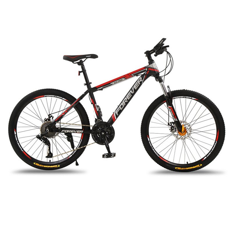 24 26 Inch Mountain Bicycle for Adult Off-road Racing 21 24 27 30 Speed Bike Mountain for Adult 3 Knife Wheel Bicycles MTB