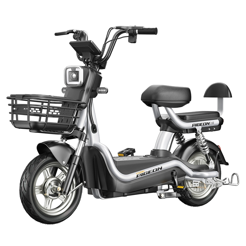 Factory wholesale 350W 500W 48V 20AH 30AH 2 Seat Adult Electric Bikes City Commuter Electric Bike 14 Inch Electric Bike
