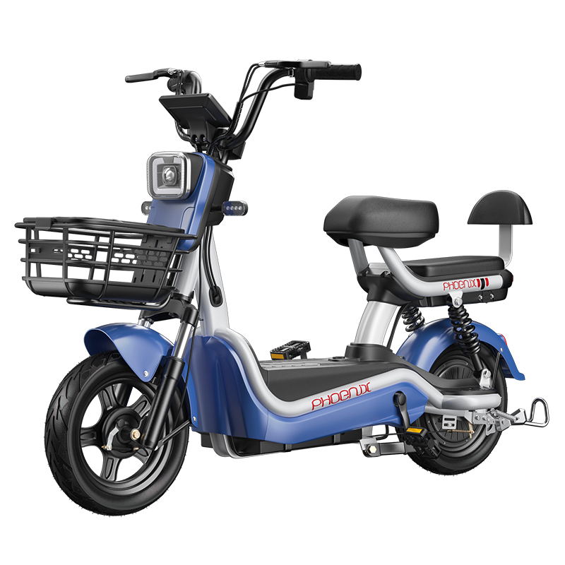 Factory wholesale 350W 500W 48V 20AH 30AH 2 Seat Adult Electric Bikes City Commuter Electric Bike 14 Inch Electric Bike