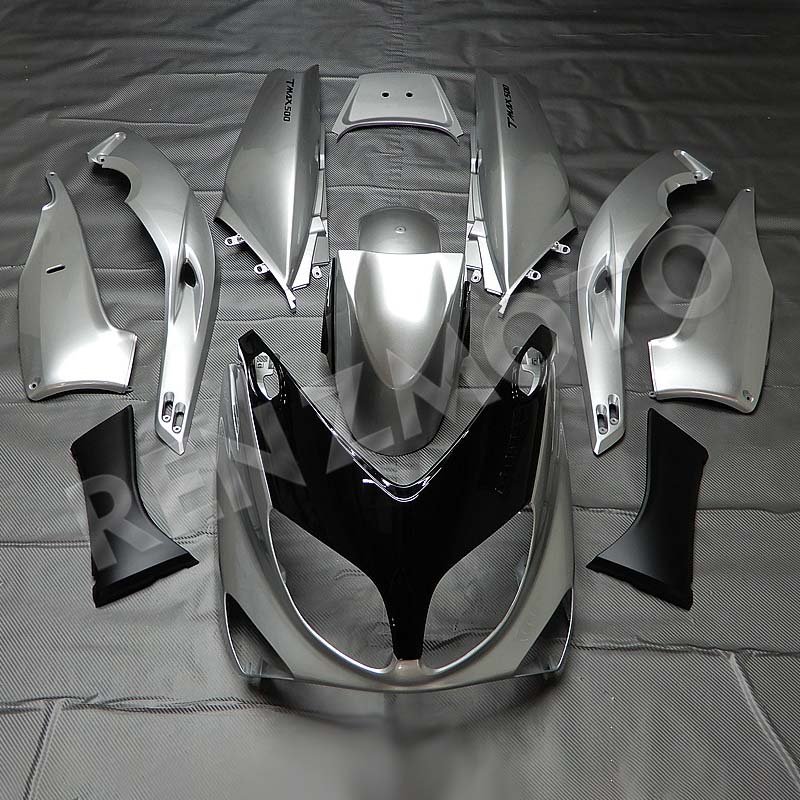 Full Motorcycle Fairings Fit For TMAX 500 2001-2007 Abs Plastic Body Work black silver yellow