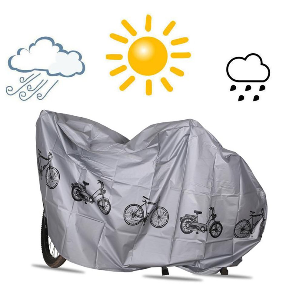 Rainproof Bicycle Electric Vehicle Cover Outdoor Sun Protection Bike Motorcycle Scooter Dustproof Case Cycling Accessories