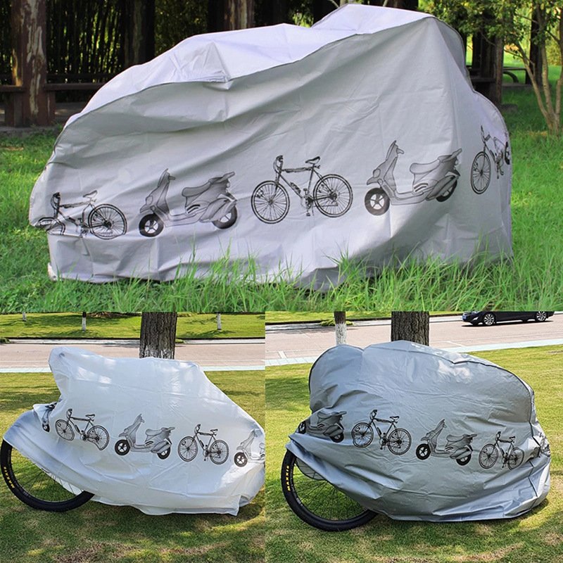 Rainproof Bicycle Electric Vehicle Cover Outdoor Sun Protection Bike Motorcycle Scooter Dustproof Case Cycling Accessories