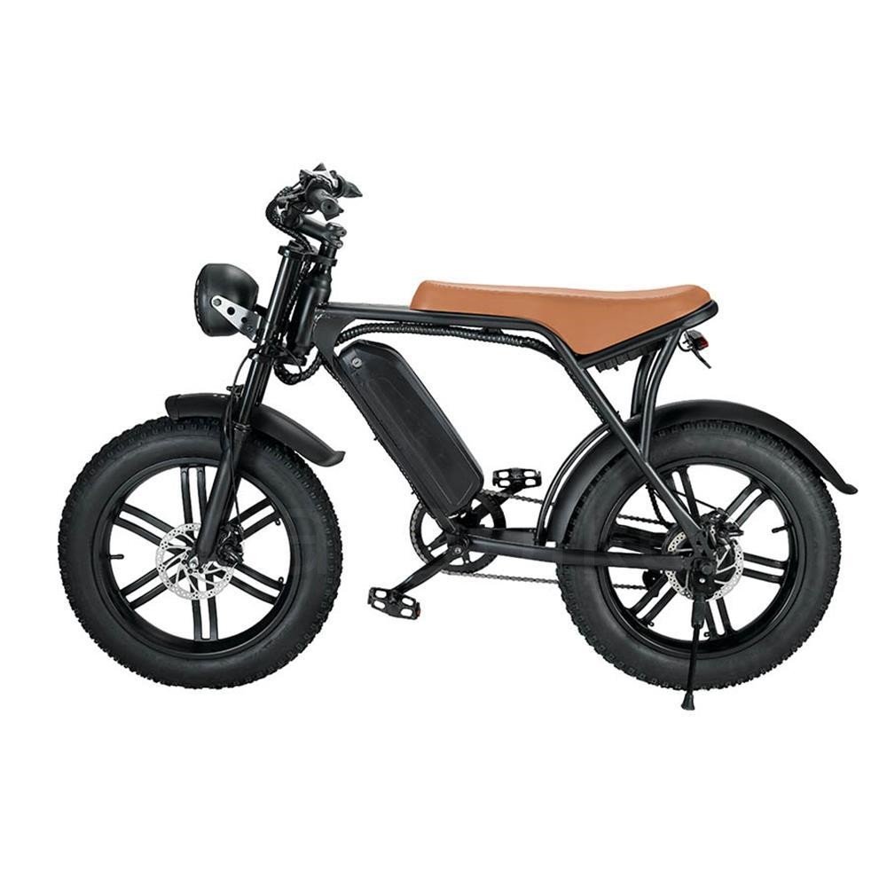 2023 New High Speed Ebike Fat Tire Electric Bicycle 1000W 48V E-Bike 20 Inch E Mountain Bike Electric