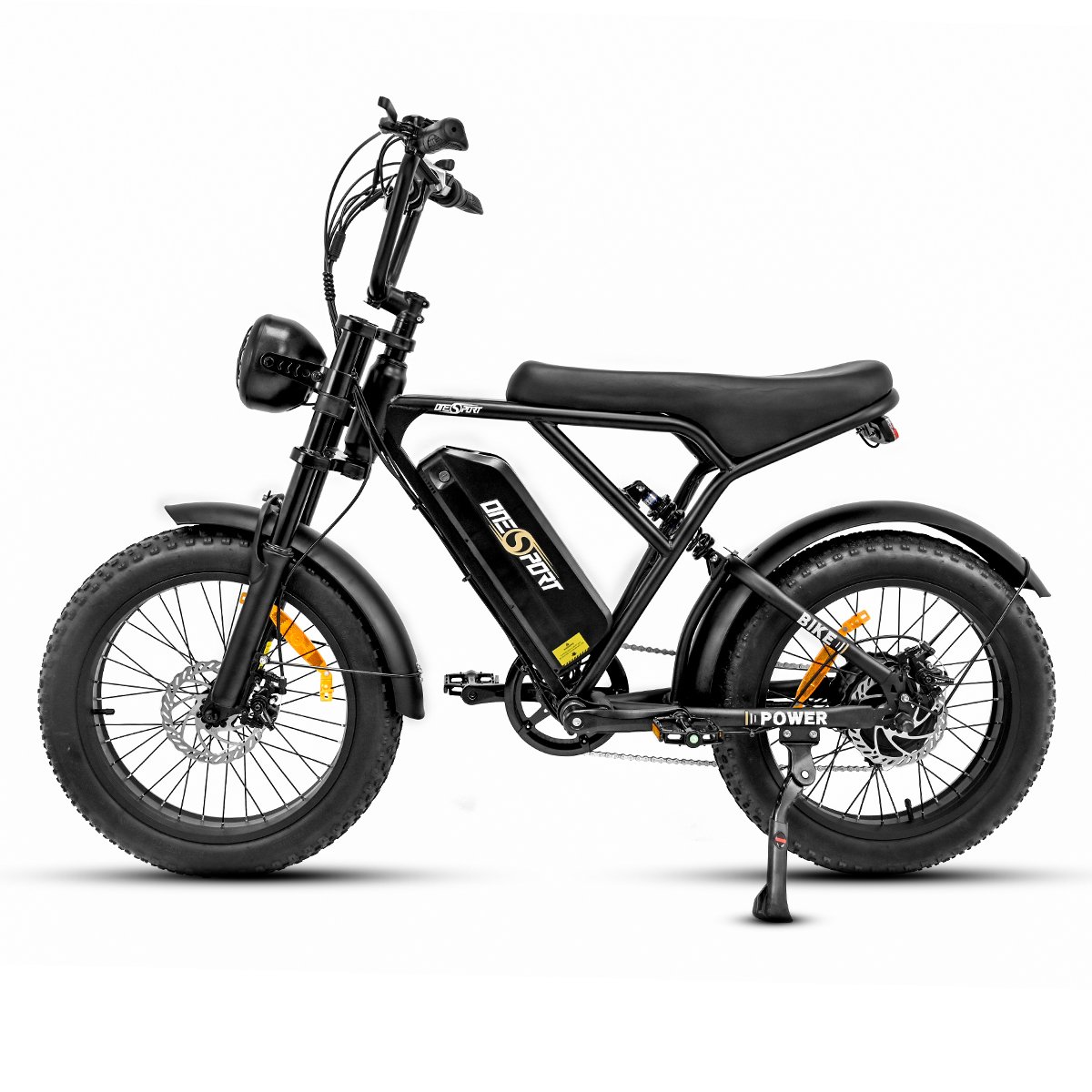 Cheap 20 Inch Vintage Fat Tyre 500W Electric Mountain Dirt E Bike Full Suspension 17Ah Long Range Fat Tire Bike MTB Eu Warehouse