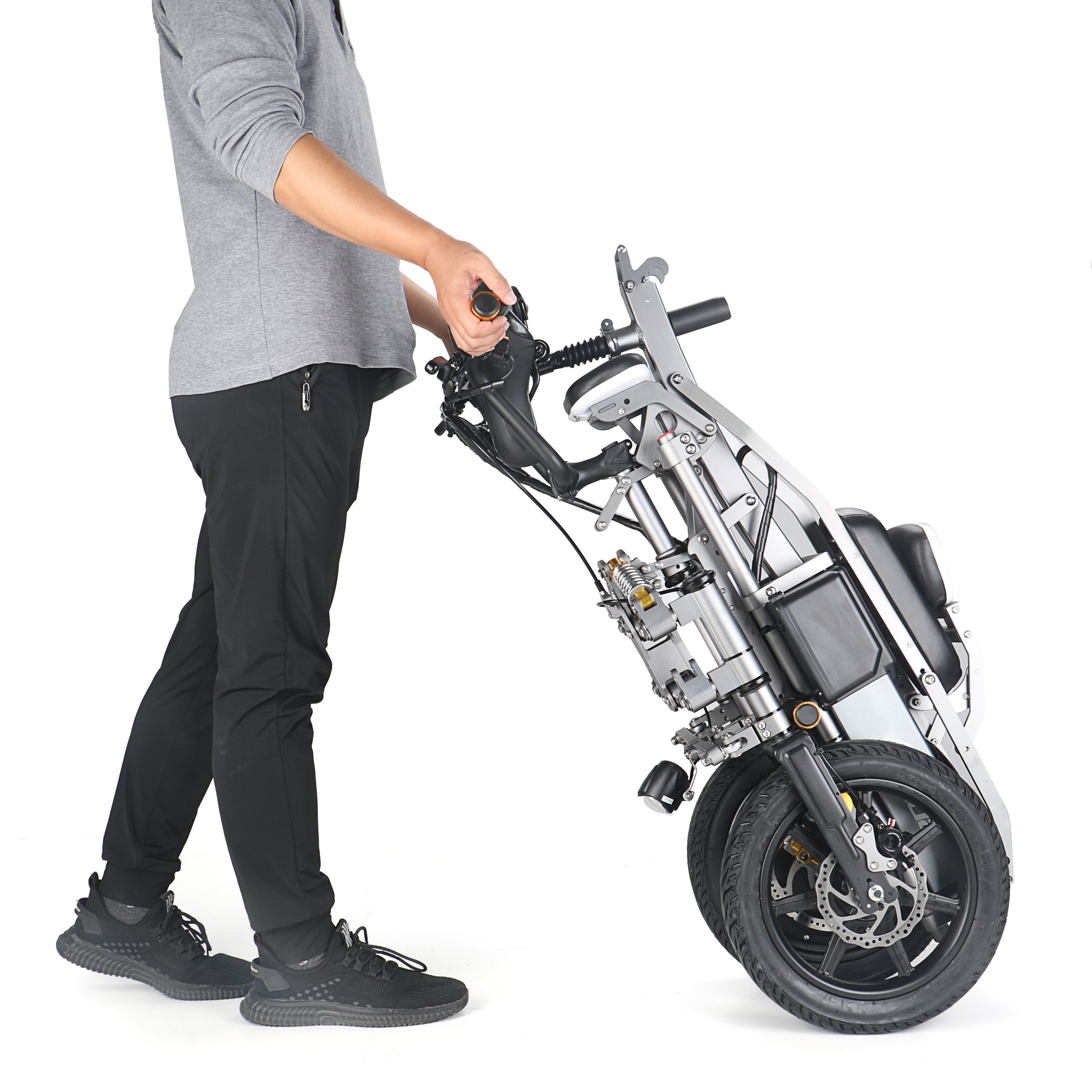 2024 New 3 Wheels Electric City Bike 48V 1000W 20inch Electric road Bike Scooter Fast Electric Bicycle adults folding e bike